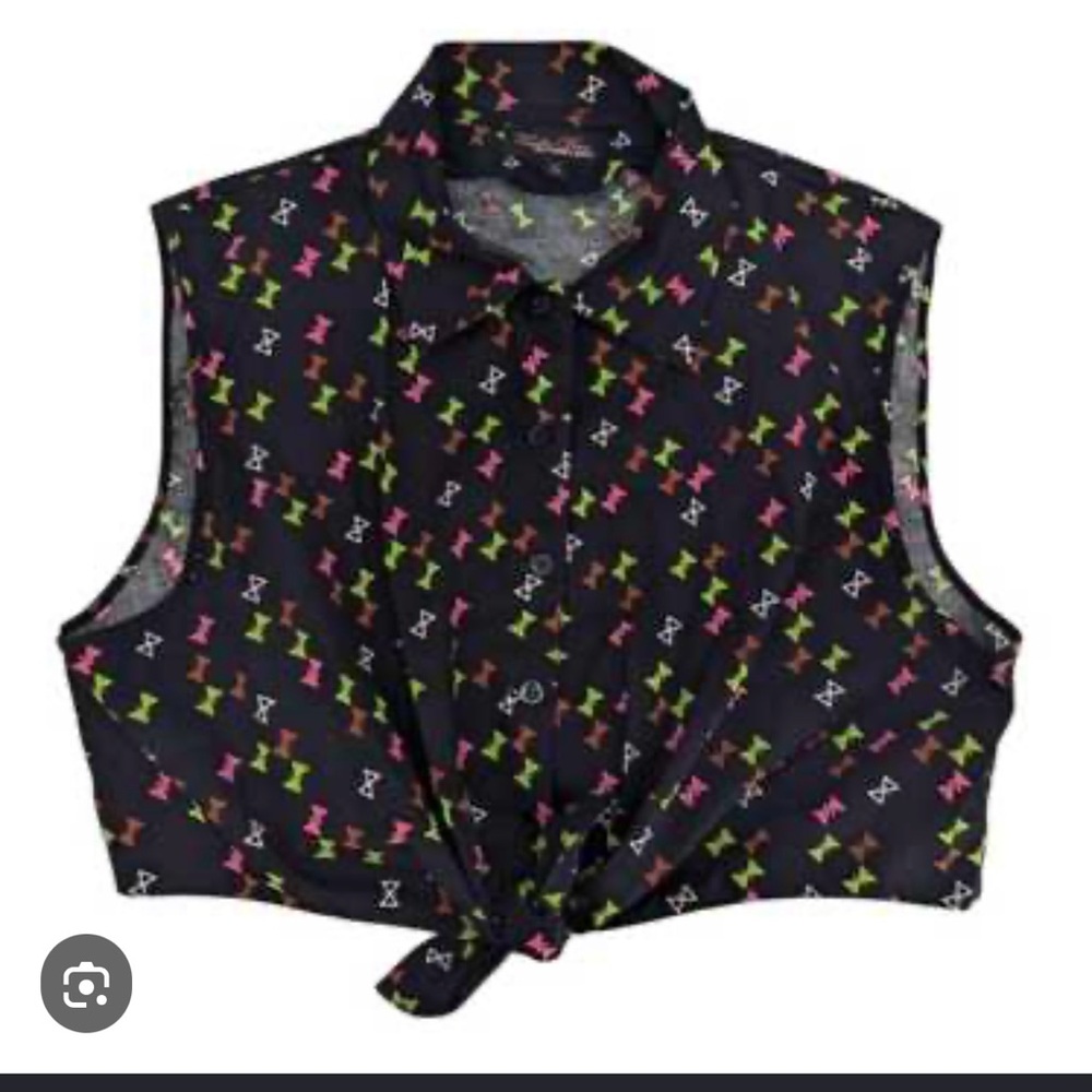 Trashy Diva Hourglass Dolly Tie top. Size 12